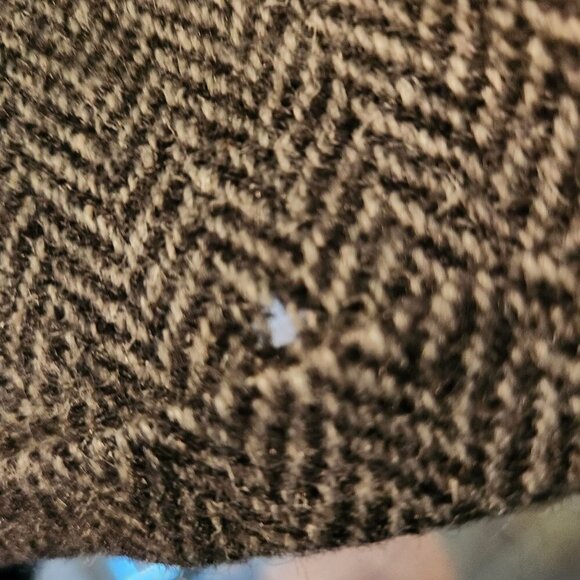 Jack Robbins 60s Vintage Classic Herringbone Tweed Sport Coat Size 43L - Picture 5 of 7